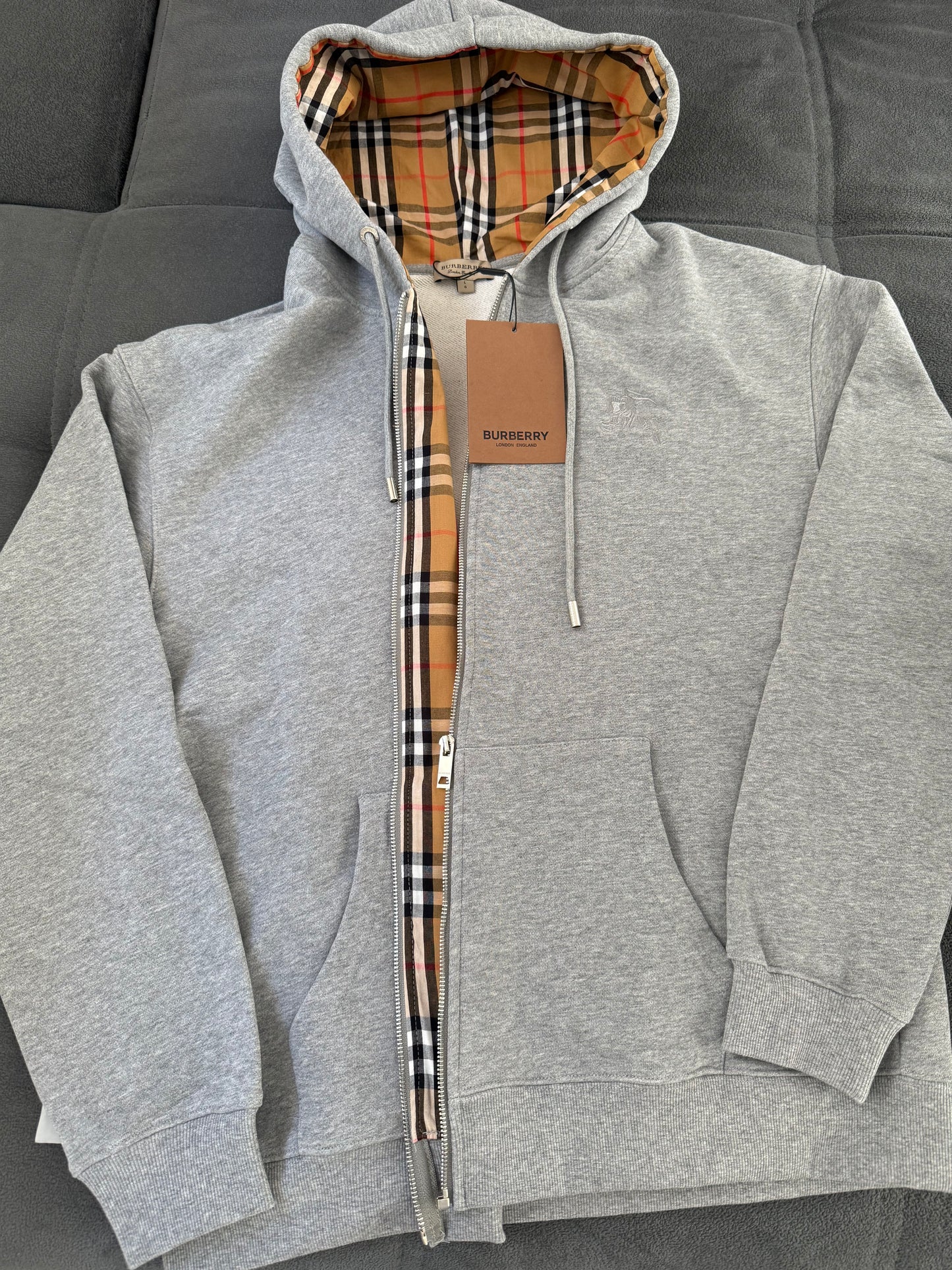 ZIP BURBERRY