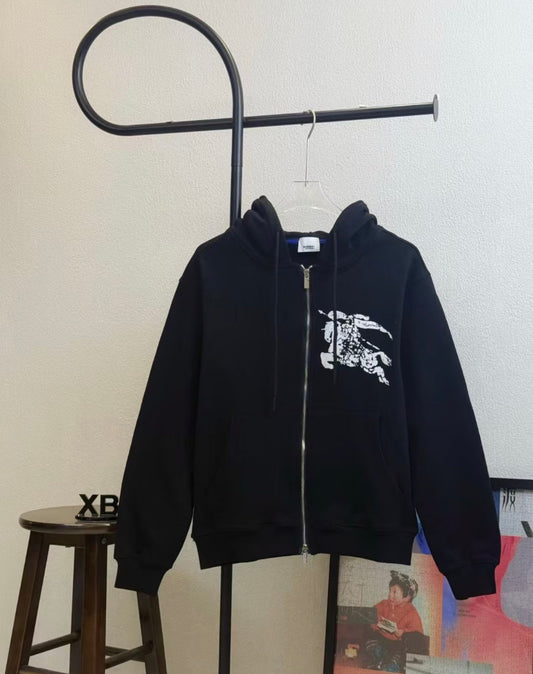 ZIP BURBERRY GRAND LOGO