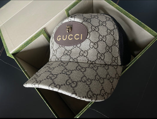 CASQUETTE GUCCI CLASSIQUE/BANDE/FRAISE