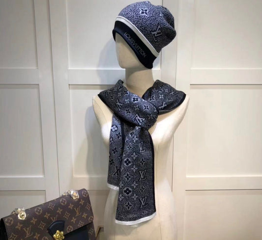 BONNET + ÉCHARPE LOUIS VUITTON