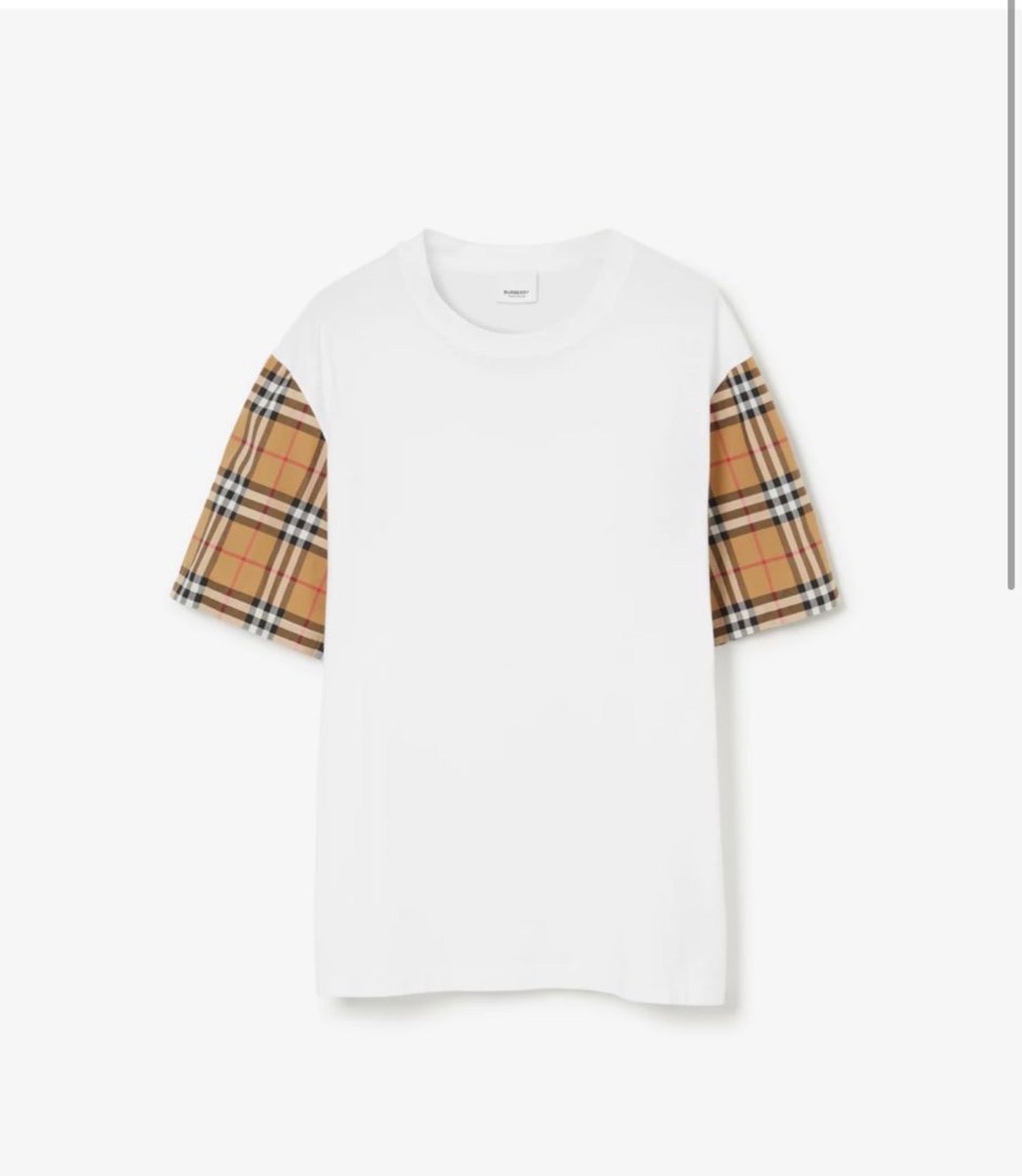 T-SHIRT BURBERRY BLANC