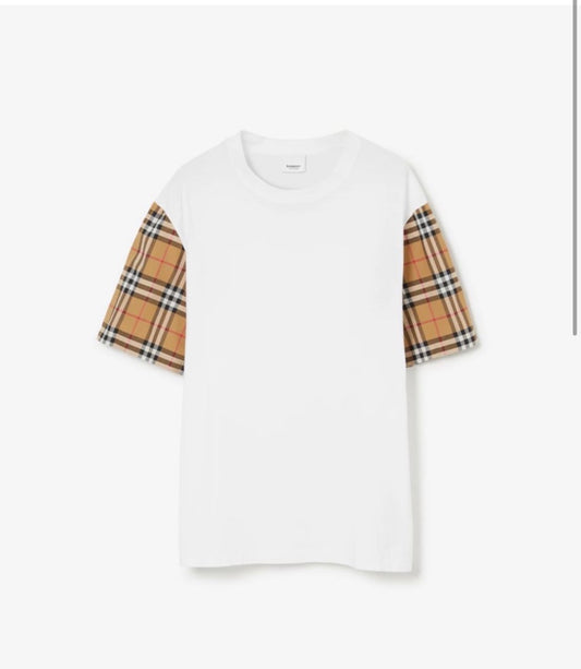 T-SHIRT BURBERRY BLANC