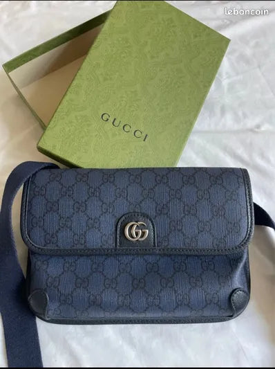 SACOCHE GUCCI BLEU NUIT